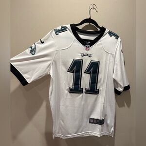 Nike White Philadelphia Eagles #11 Carson WENTZ
